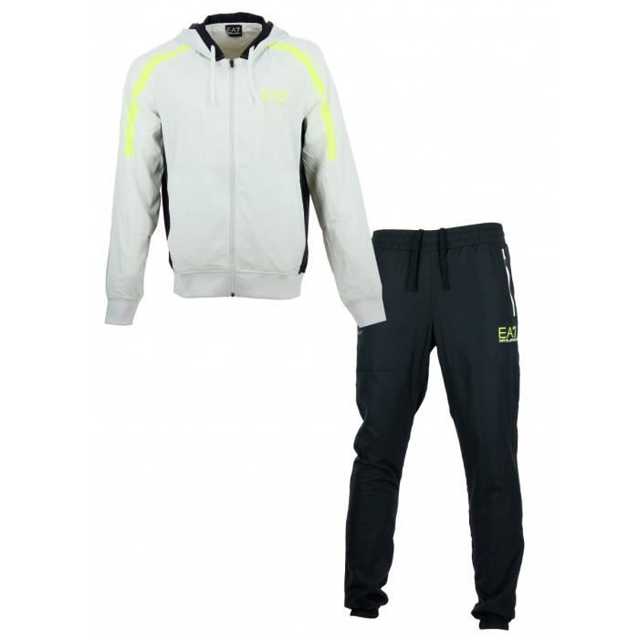 survetement armani blanc