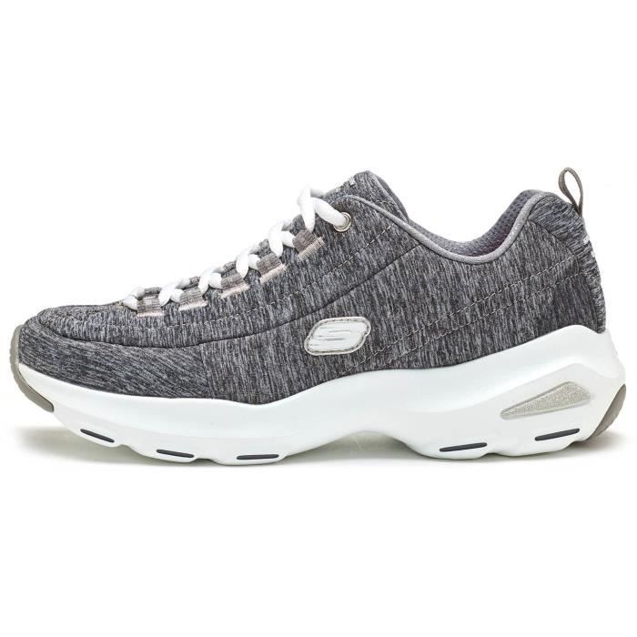 skechers d'lites gris