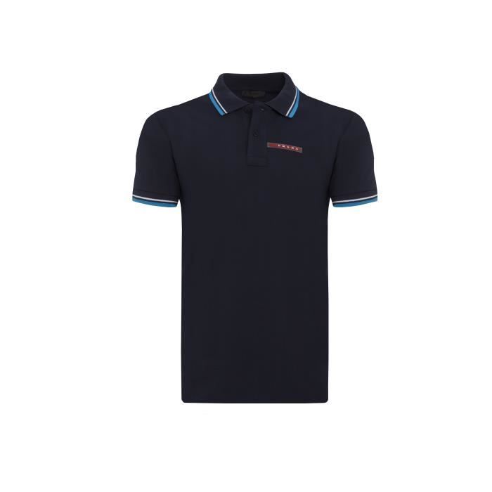 Prada Homme Polo Bleu Marine Manches Courtes Bleu marine - Cdiscount  Prêt-à-Porter