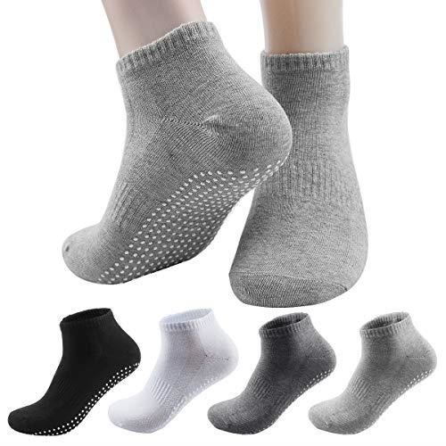 Mode Femme Coton Gym Sport Antidérapante Massage Yoga Fitness Chaussettes Rose