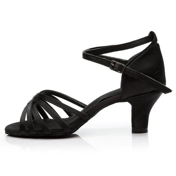 Chaussures de danse,Divipchaussures de danse latine pour femmes et filles, chaussures à talons
