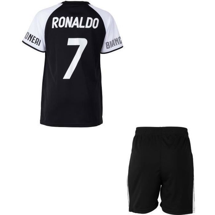 Ensemble maillot + short JUVE - Cristiano RONALDO - Collection officielle  Juventus - Cdiscount Sport