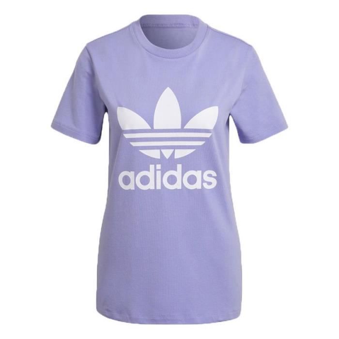 Tee shirt adidas femme violet clearance