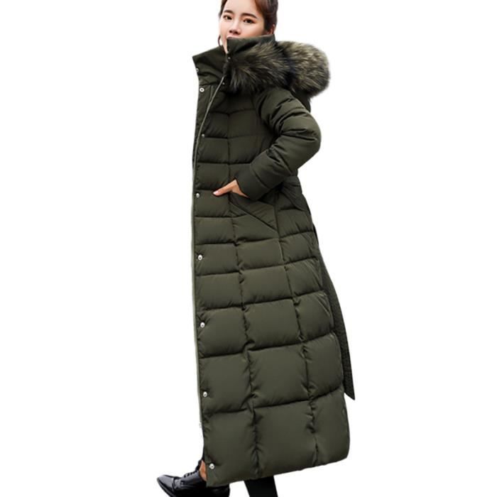 Manteau long duvet femme deals
