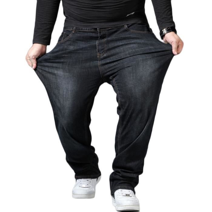 Jean homme grande shop taille élastique