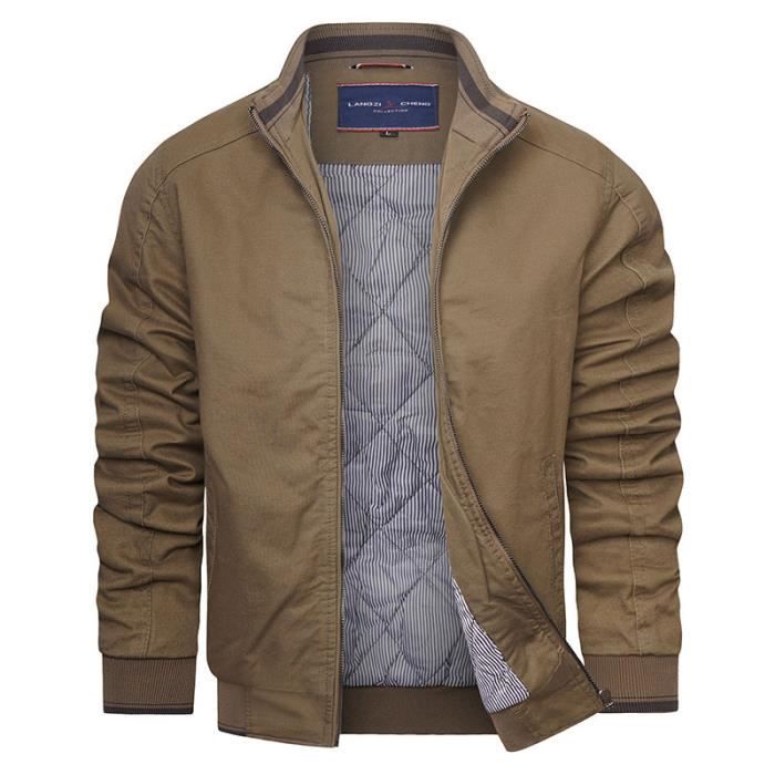 Blouson homme sales coton