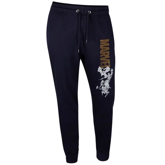 Pantalon de jogging Marvel Homme Bleu marine cordon
