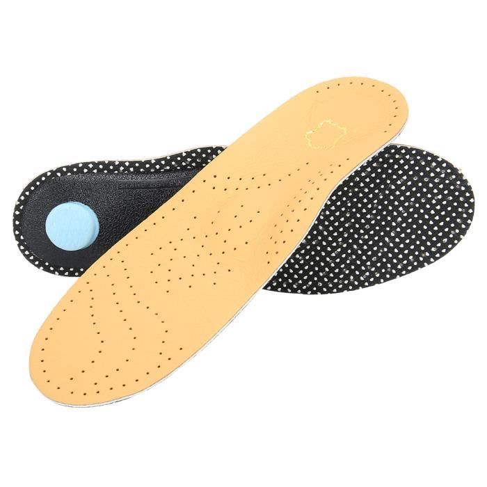 Semelles Orthopédiques Unisexe - Soutien Voûte Plantaire, Confort Pieds Plats, Fasciite, Douleur Talon
