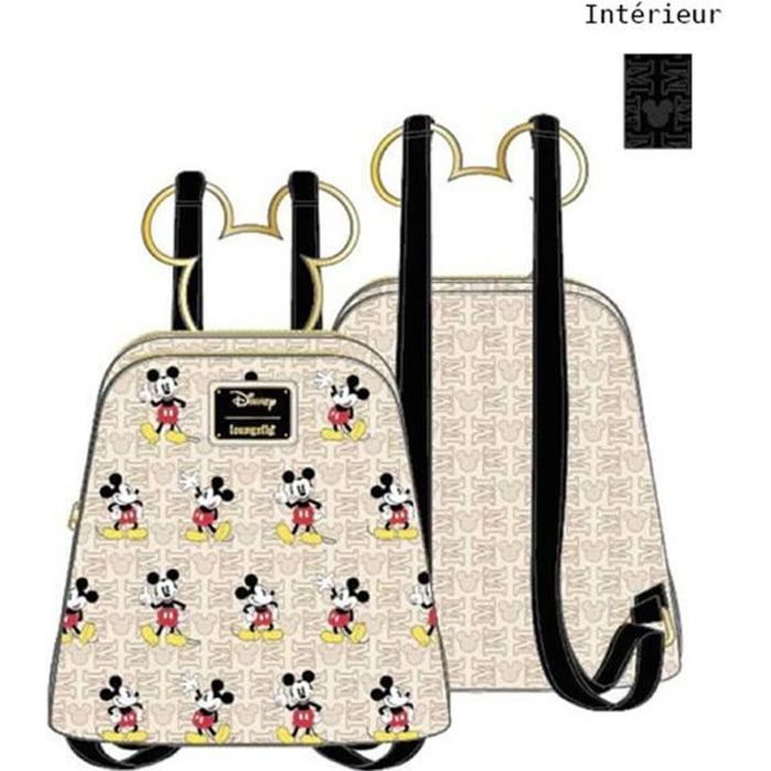 Sac à dos, à main ou bandoulière au choix Mickey ou Minnie