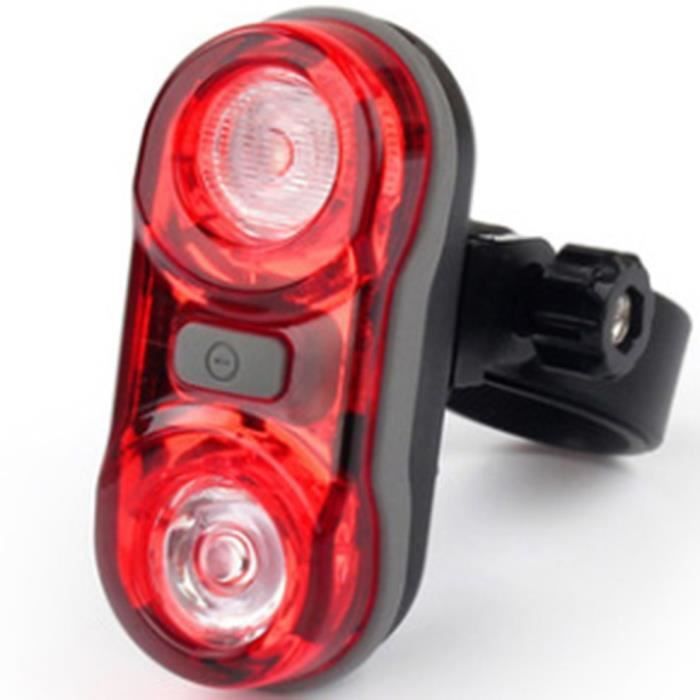 Caméra Vélo Avec Feu Arrière - 1080P, Grand Angle 150°, Batterie 3500mAh, 6 Modes Lumière, étanche IPX6