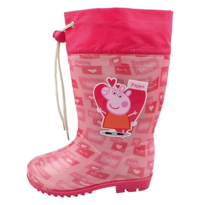 botte en plastique fille