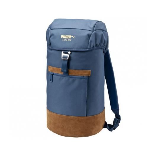 Sac dos Puma Suede Backpack Bleu Bleu Cdiscount Bagagerie