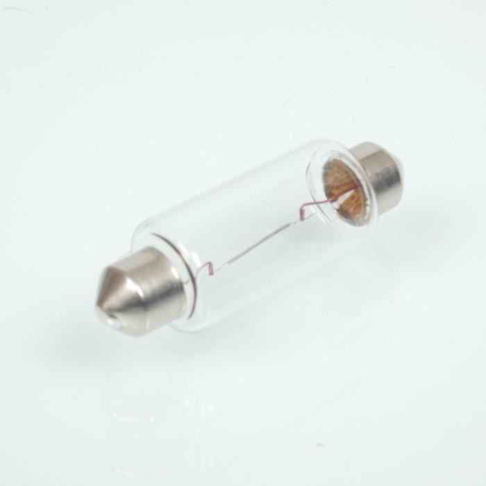2x AMPOULE NAVETTE 6V 5W SV7 8x28MM VOITURE AUTO MOTO SCOOTER