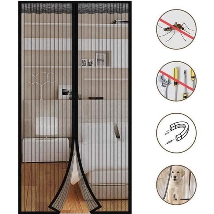 Rideau Moustiquaire Pour Caravane - En Tissu épais 300 Mym, Avec Structure En Bois - Garde Les Insectes Dehors - 8