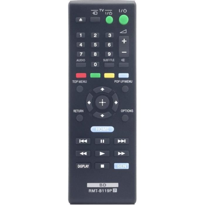Télécommande de remplacement pour sony str-de445