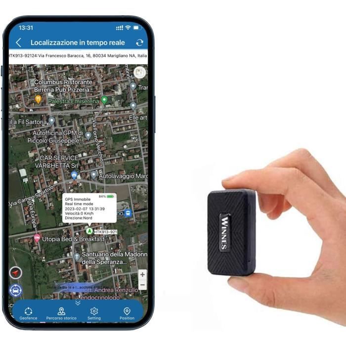 Mini Traceur Gps Avec Micro Tk913 Tracker Gps Espion Avec Aimant Gps ...