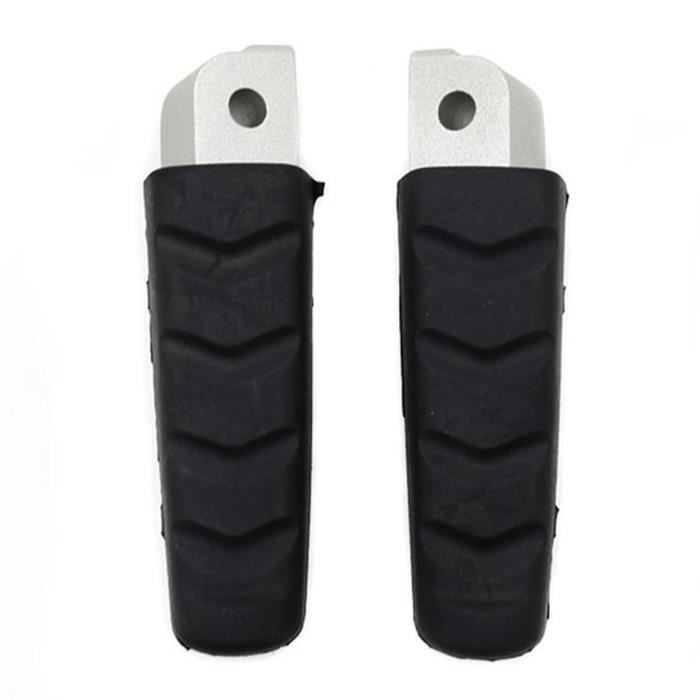 Pédales X Autohaux - 4pcs BMX VTT Vélo Arrière Pied Repose-pieds Repose- pieds Violet Adapté 3/8 Pouce Essieux