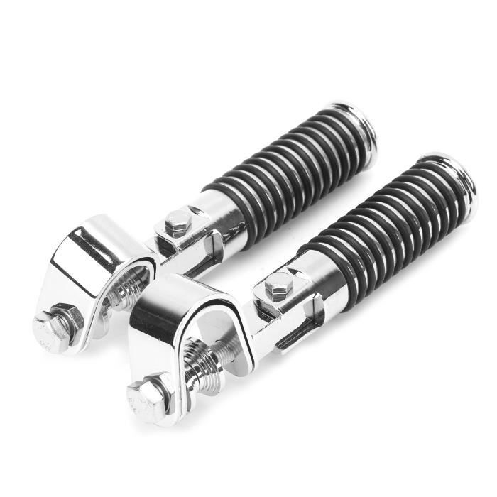 Jadeshay Repose Pied Moto, 1 Paire Cale Pied Moto Repose-pieds en Métal Avec une Conception Antidérapante