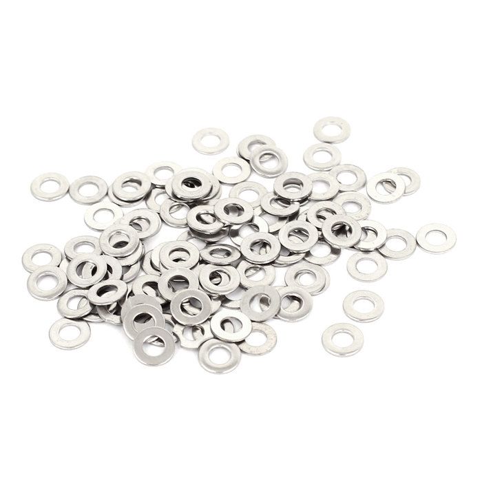 Lot De 100 Rondelles Plates M3 – Inox 304 – Épaisseur 0,5 Mm – Uxcell