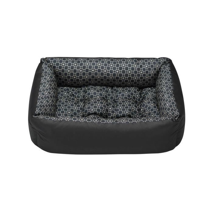 Comparer les prix de SuperKissen24 Panier pour Chien - Lit pour Chien - Apaisant - Taille XL - Louis Noir