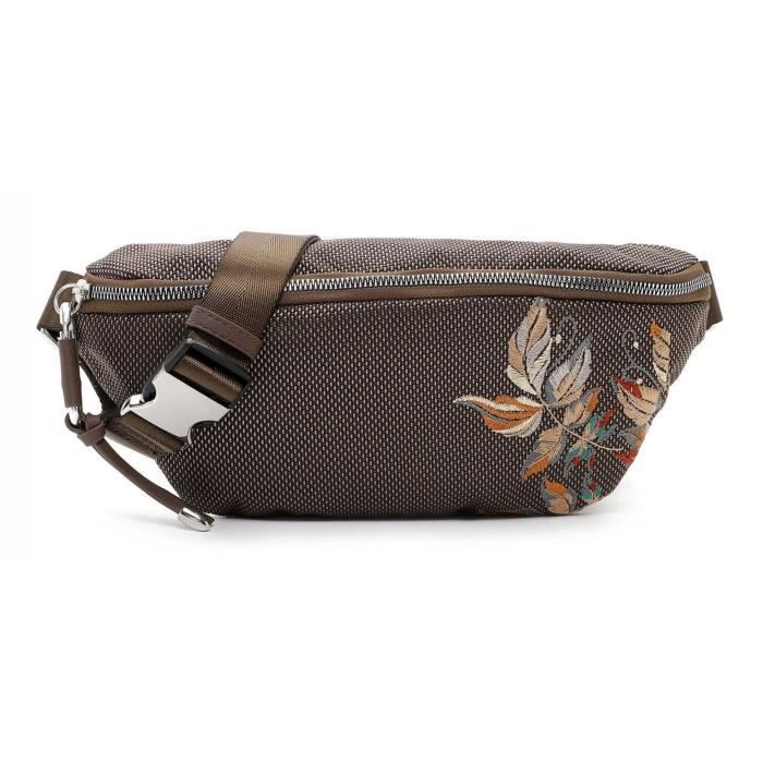 SURI FREY Borsa A Tracolla Sportiva Donna - Darksilver (Argento/Nero)