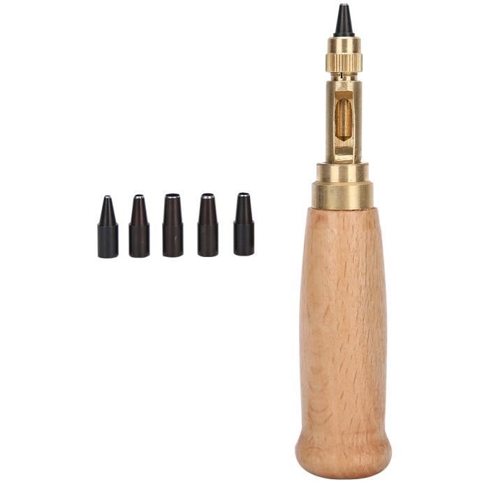 Ensemble D'outils De Poinçonnage De Fleurs En Cuir Bricolage, Poinçon De Coupe Multiple, Poinçons De Trous, Ensemble D'outils D'estampage En Cuir, 20 Pièces