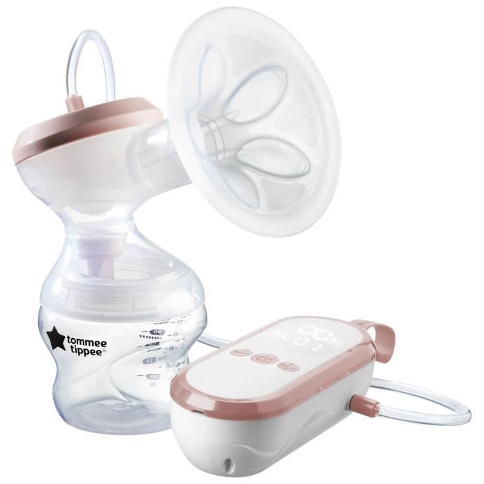 TOMMEE TIPPEE, Tire-lait électrique made for me, rechargeable par USB, silencieux et transportable, 