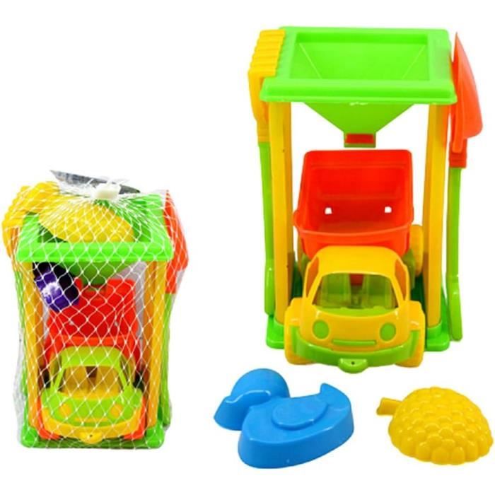 Jouets De Plage Dreamon 20 Pièces - Seau, Pelles, Moules à Sable, Sac De Rangement