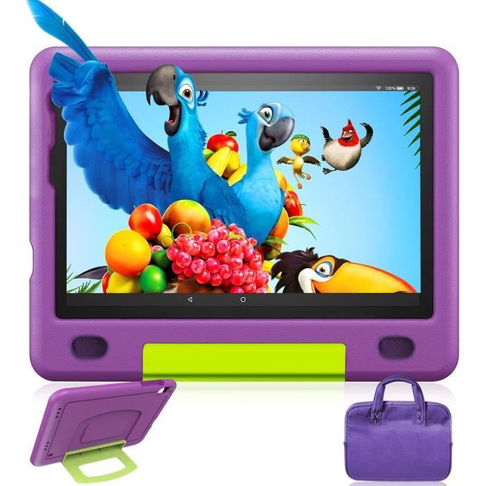 Tablette éducative VOCCA 7 Pouces Pour Enfant - Bleue, WiFi, 8 Go