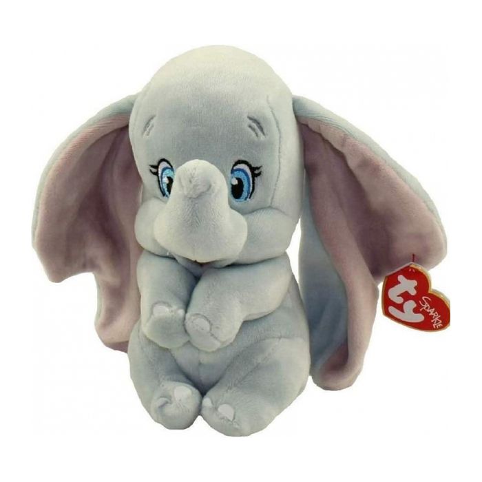 Peluche Ty Disney Dumbo Medium TY Taille moyenne Gris Mixte Cdiscount Jeux Jouets