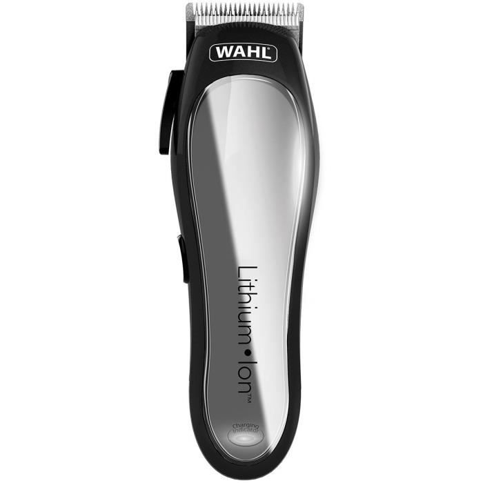 Tondeuse cheveux - WAHL - Lithium Ion - 8 guides de coupe - 90 minutes d’autonomie