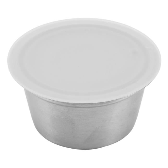 Lot De 2 Boîtes à Dosettes Café En Inox - Rangement Compact Pour Capsules, Garde La Fraîcheur