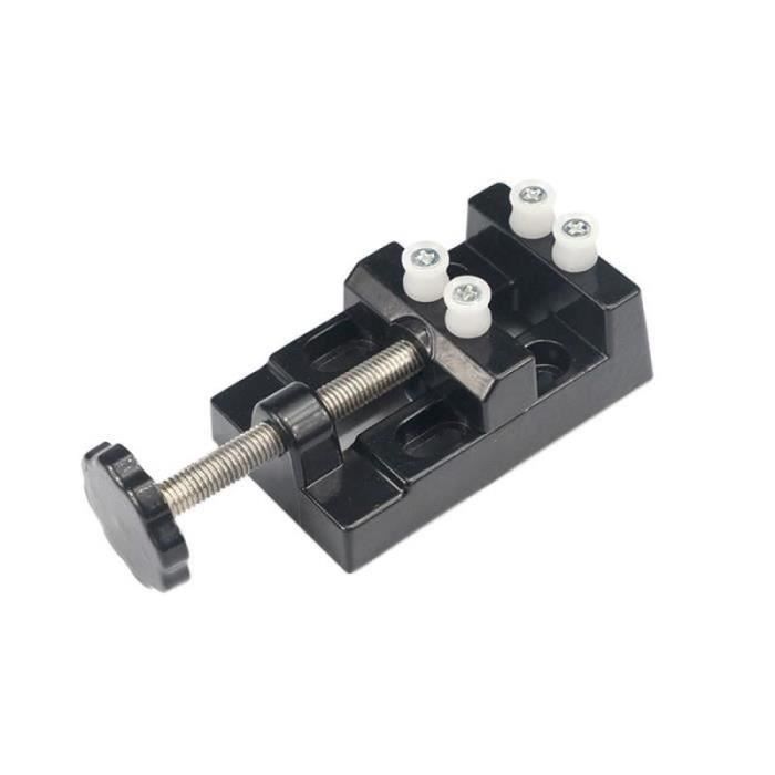 Mini étaux De Table En Y - Lot De 2, Mâchoire 39 Mm, Ouverture 58 Mm, En Alliage Aluminium Et Acier