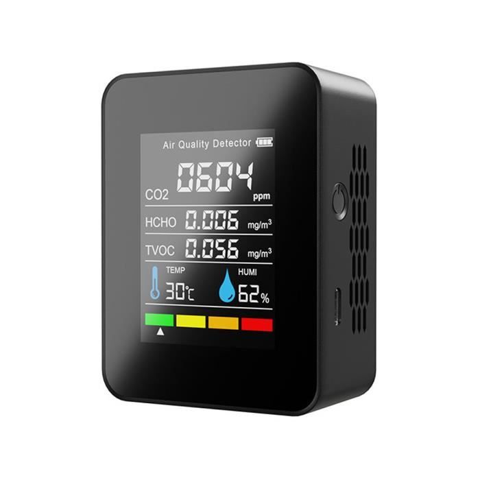 Testeur CO2, Température Et Humidité 3 En 1 – Surveillance Qualité De L’air Intérieur (modèle S8601) - 6