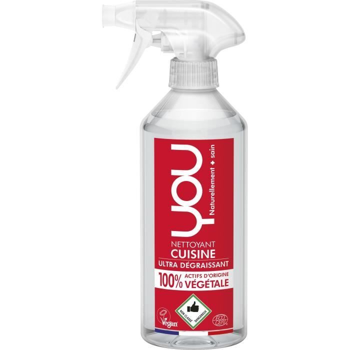 You By Salveco Spray Degraissant Cuisine 500 Ml Achat Vente Nettoyage Cuisine You Spray Degraissant 500ml Cdiscount