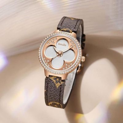Montre Femme Vintage FMD ZRT44004 - Cadran Diamant - Quartz - Occasion