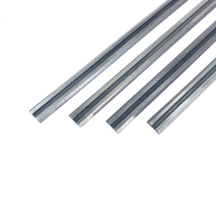 Lames De Raboteuse En Carbure Tungstène – Compatibles Bosch PHO 200 – 82 Mm – 2 Jeux (4 Lames)
