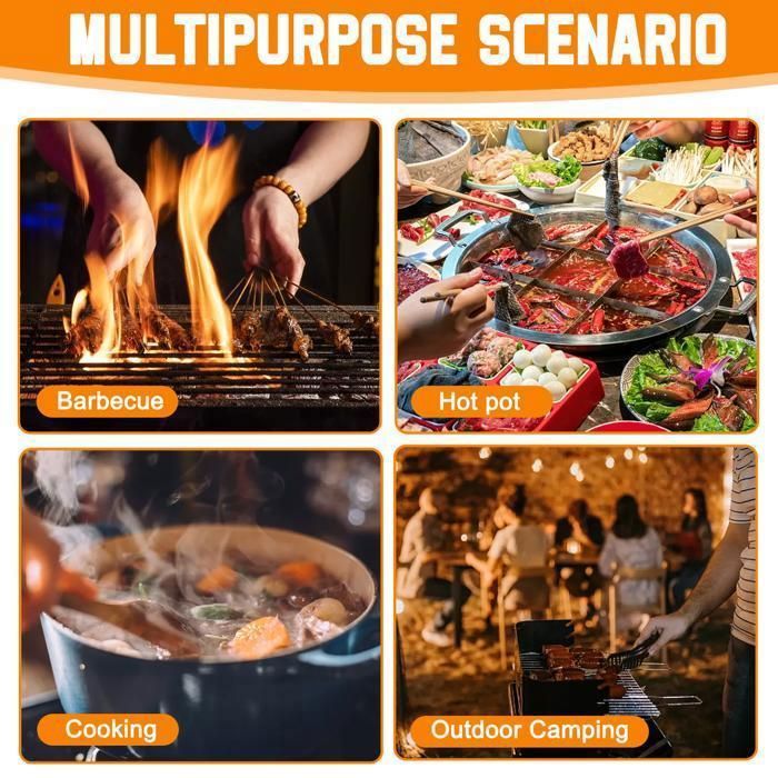 Tomedeks - Mini Hotte Aspirante Portable Pour Cuisine - 2 Vitesses, ABS Anti-traces - Idéal Fondue, Barbecue Intérieur, Studio