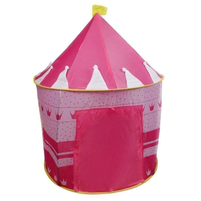 Tente De Jeu Princesse – Tour De Princesse Pour Enfants, Diamètre 105 Cm, Hauteur 135 Cm, Polyester