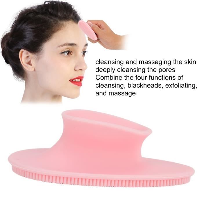 Chuntin-Petite brosse manuelle de visage de poulpe de brosse de nettoyage  de silicone de brosse de massage de brosse de maquillage - Cdiscount Au  quotidien