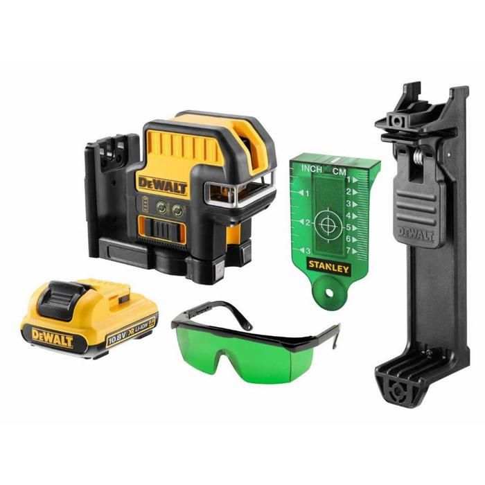 Niveau laser DeWalt XR points Faisceau vert