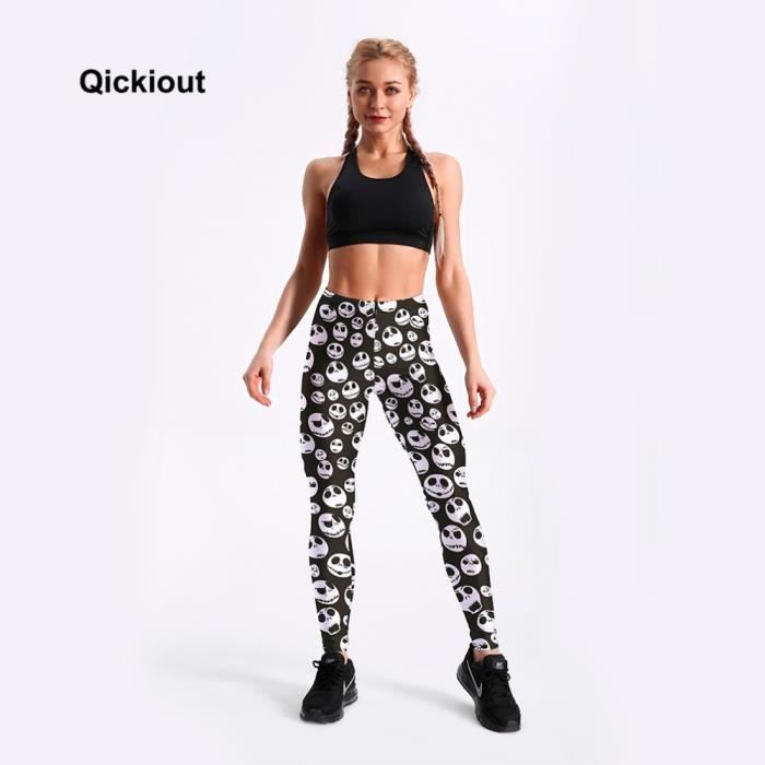 Legging sport femme tete de mort online