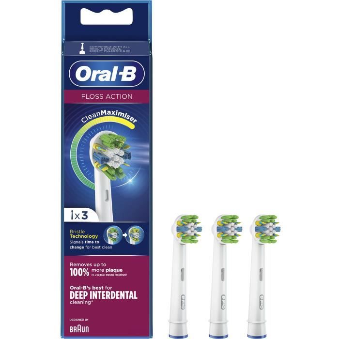 Brossettes Oral B Floss Action Cdiscount