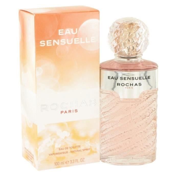 ROCHAS EAU SENSUELLE Eau de toilette 100 ml - Cdiscount Au quotidien