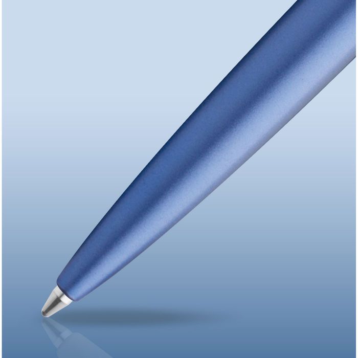 Stylo Bille Waterman Maestro - Laque Bleu Métal, Plume Plaqué Or, Recharge Fournie, Neuf Sans Emballage