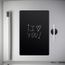 Balvi Tableau frigo Noir Couleur Noir agnétique avec Un Stylo et Une