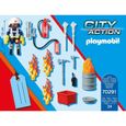 PLAYMOBIL - Set cadeau Pompier - Lance de mousse d'extinction portable - 24 pièces-2