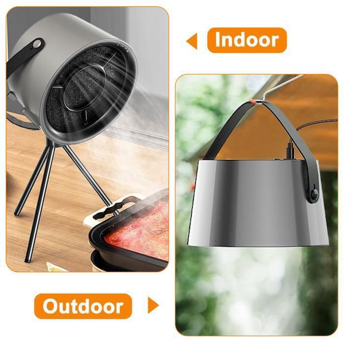 Hotte Portable De Cuisine - Extracteur De Fumée Avec Ions Négatifs - Parfait Pour BBQ Intérieur