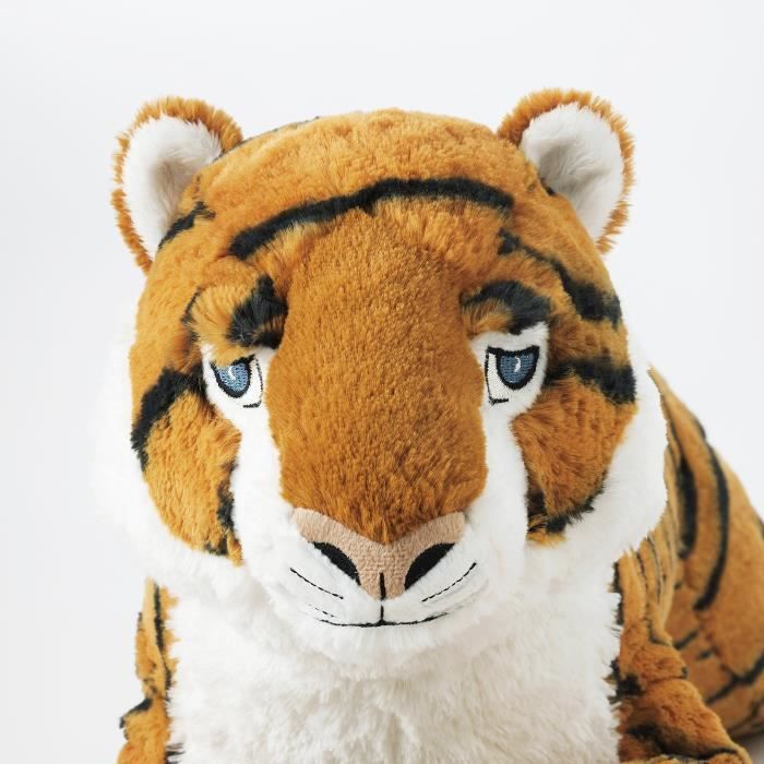 DEAR BEAR Ours en Peluche géante XXL Tigre Ron 70cm (Multicolore