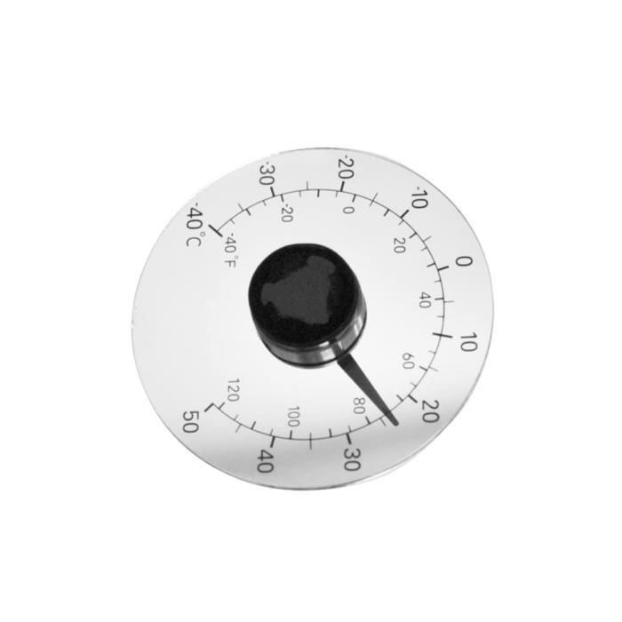 Thermomètre auto-adhésif ECELEN - intérieur/extérieur - haute précision